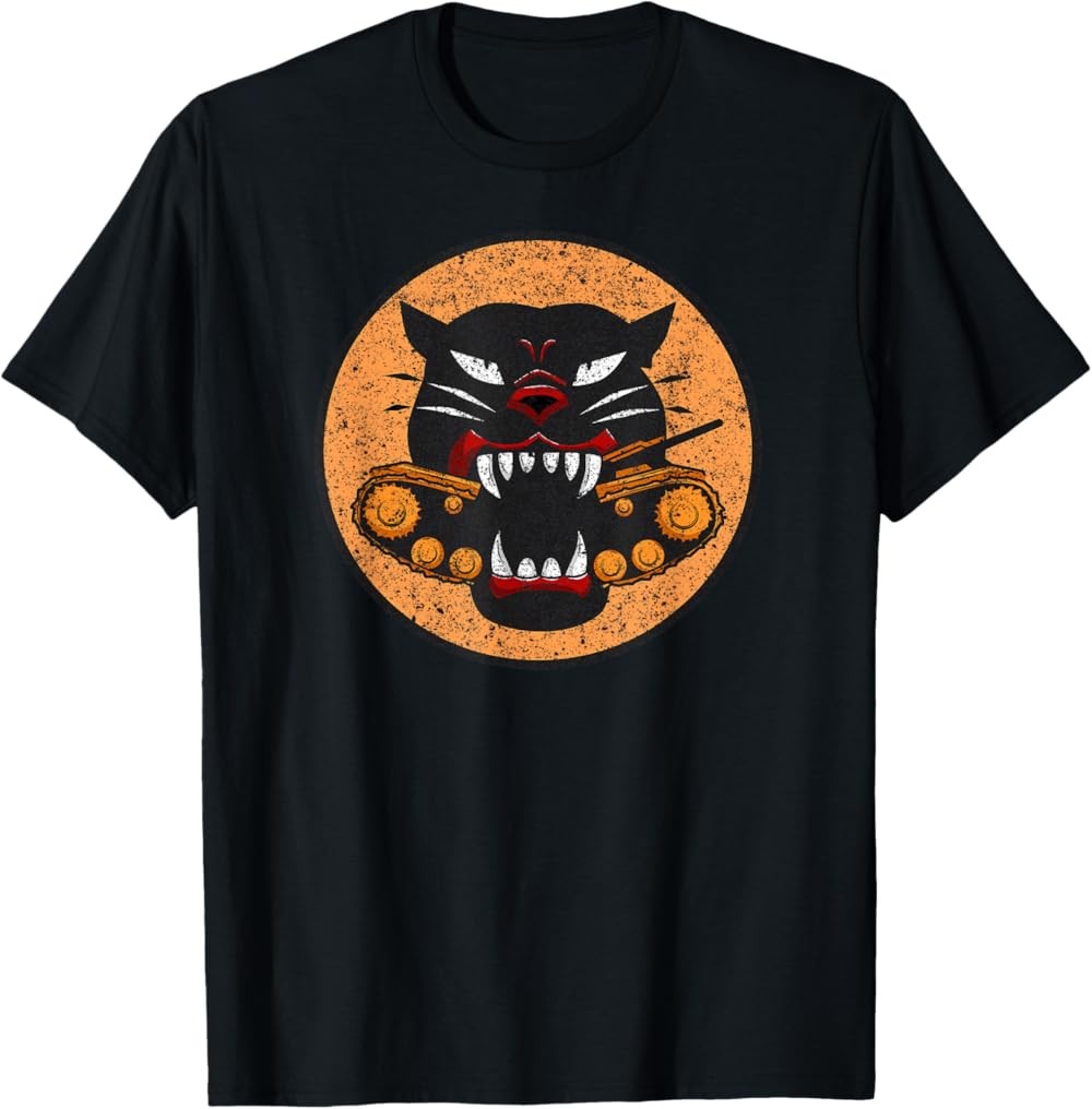 NEW LIMITED WW2 Tank Destroyer Division Panther Patch Tank Destroyer T-Shirt gallery