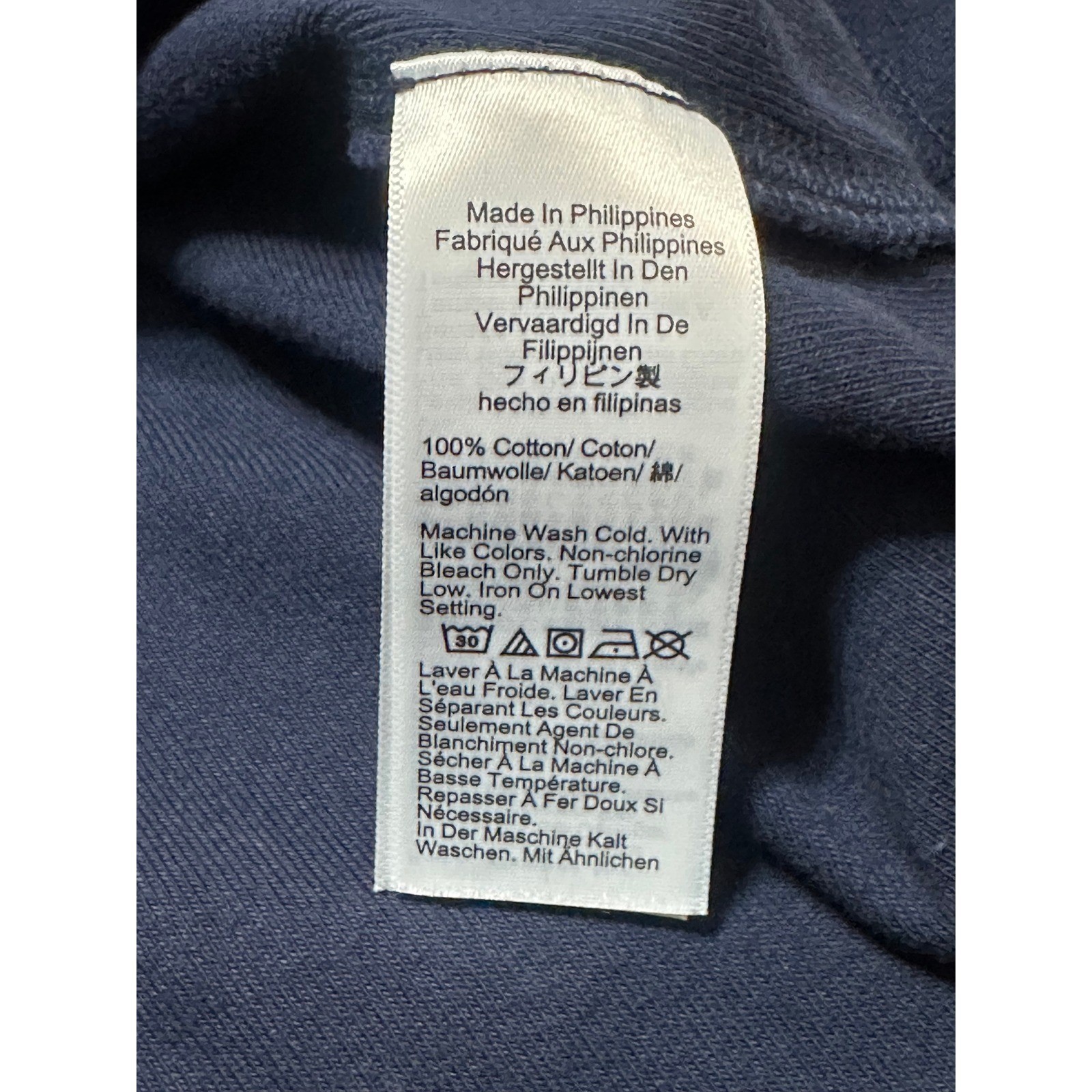 J Crew Oarsman Heritage Brushed Rib Knit Henley Base Layer Shirt Navy Sz XL gallery