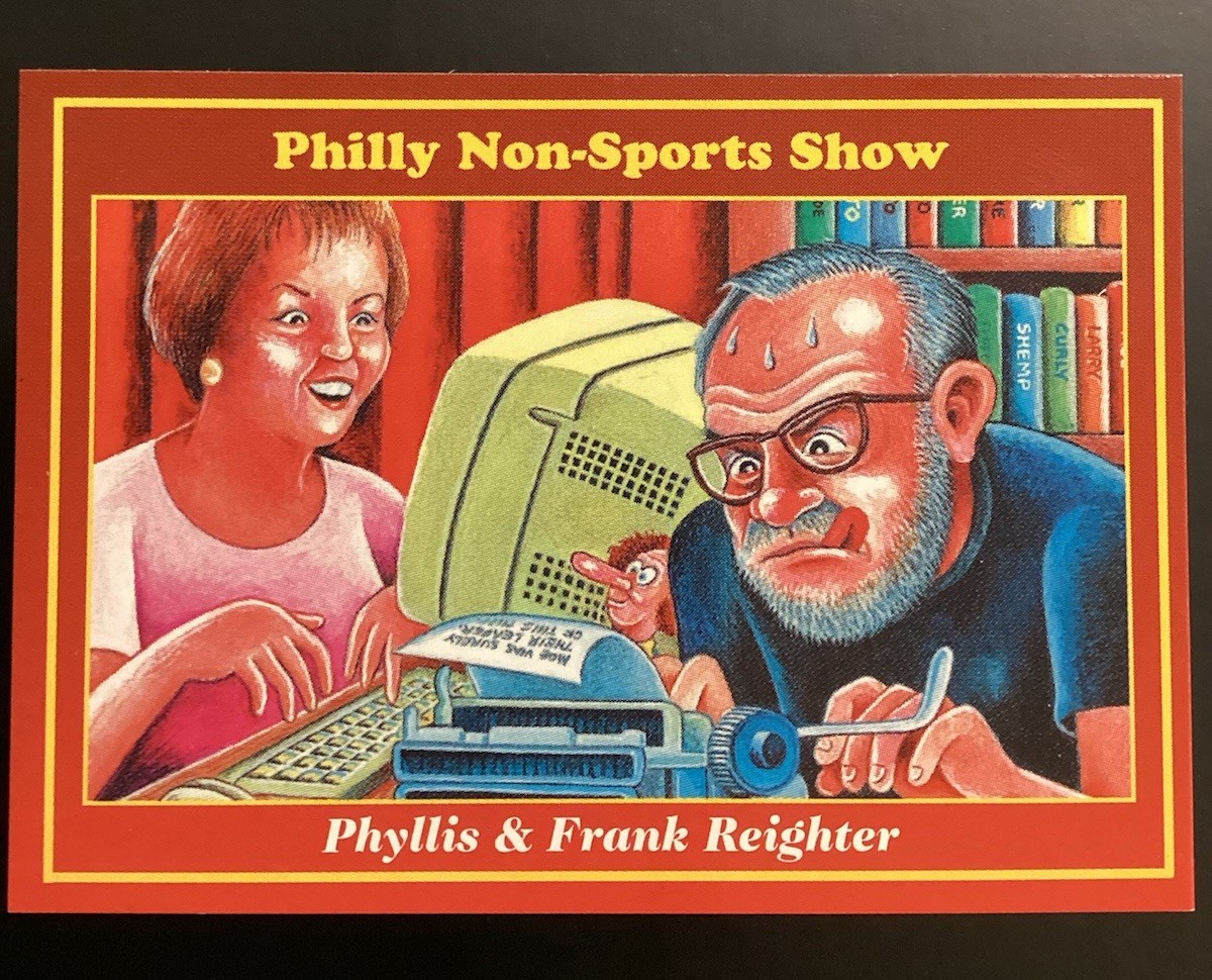 1999 PHILLY NON-SPORTS CARD SHOW PROMO #16 Phyllis & Frank Reighter
