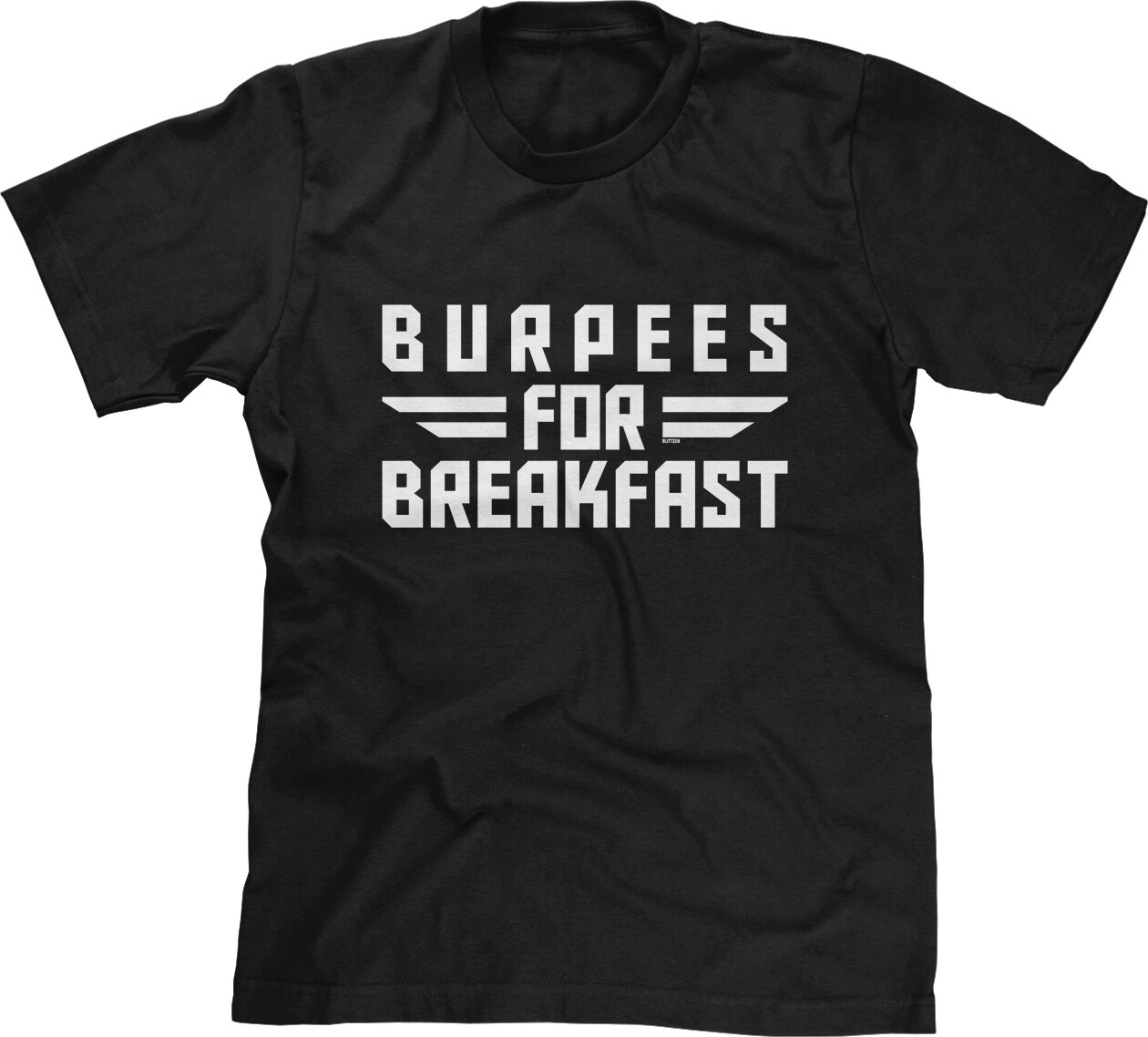 Burpees For Breakfast Workout Gym Exercise Saying Inspirational Quote Mens Tee gallery