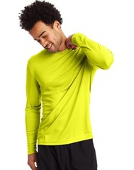 Hanes Sport Cool DRI Men’s Performance Long Sleeve T-Shirt, Value 4-Pack