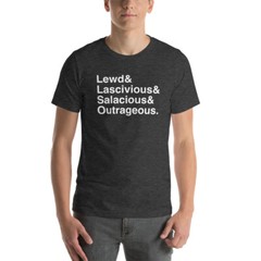 Jackie Chiles Adjectives – Seinfeld-inspired Unisex T-Shirt
