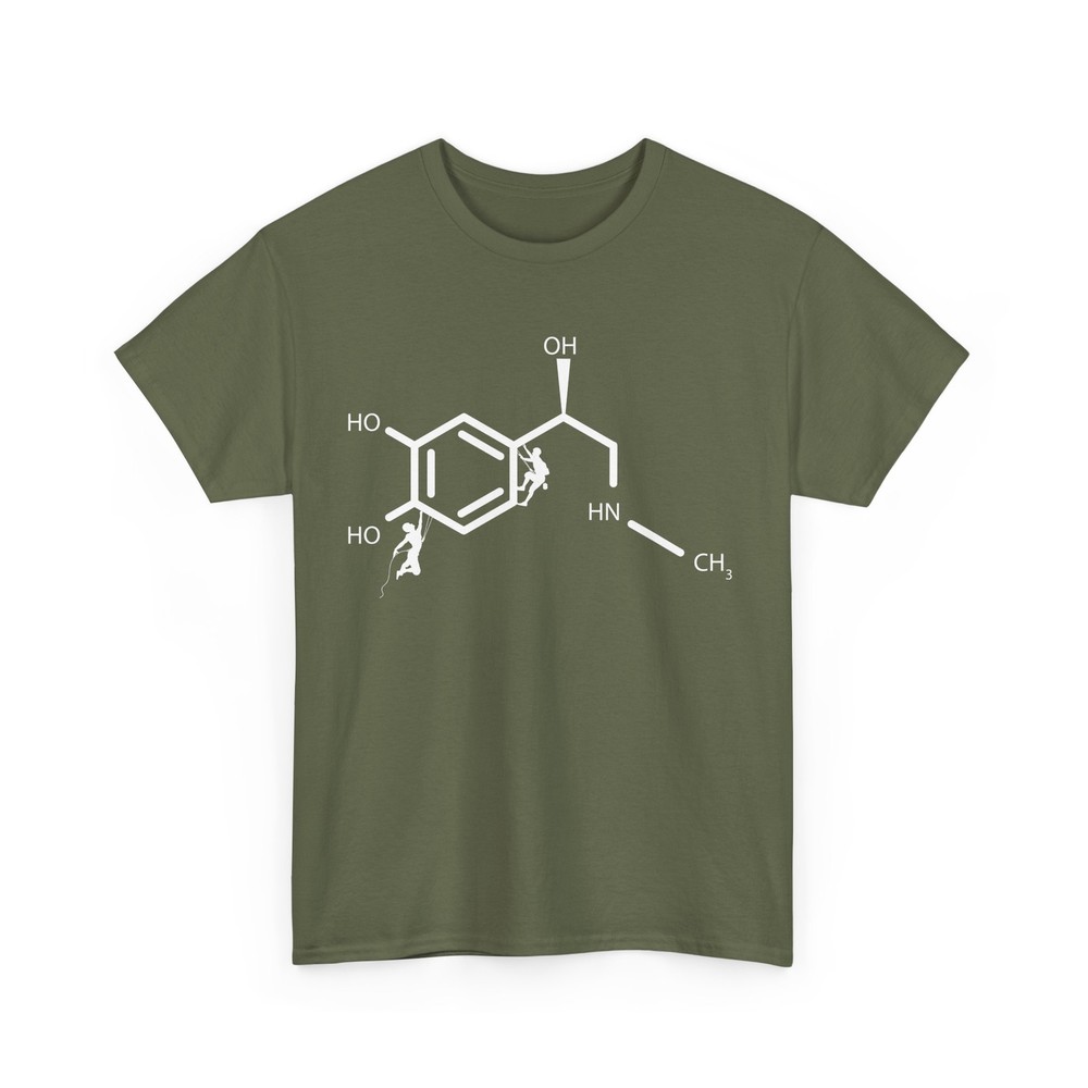 Climbing T-Shirt, Adrenalin Formula Climbing Lovers Climber T-Shirt