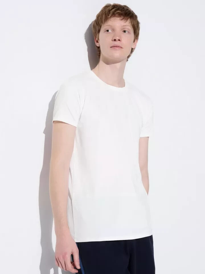 UNIQLO Men AIRism Short Sleeve Crew Neck T-shirt 454312 from Japan NWT