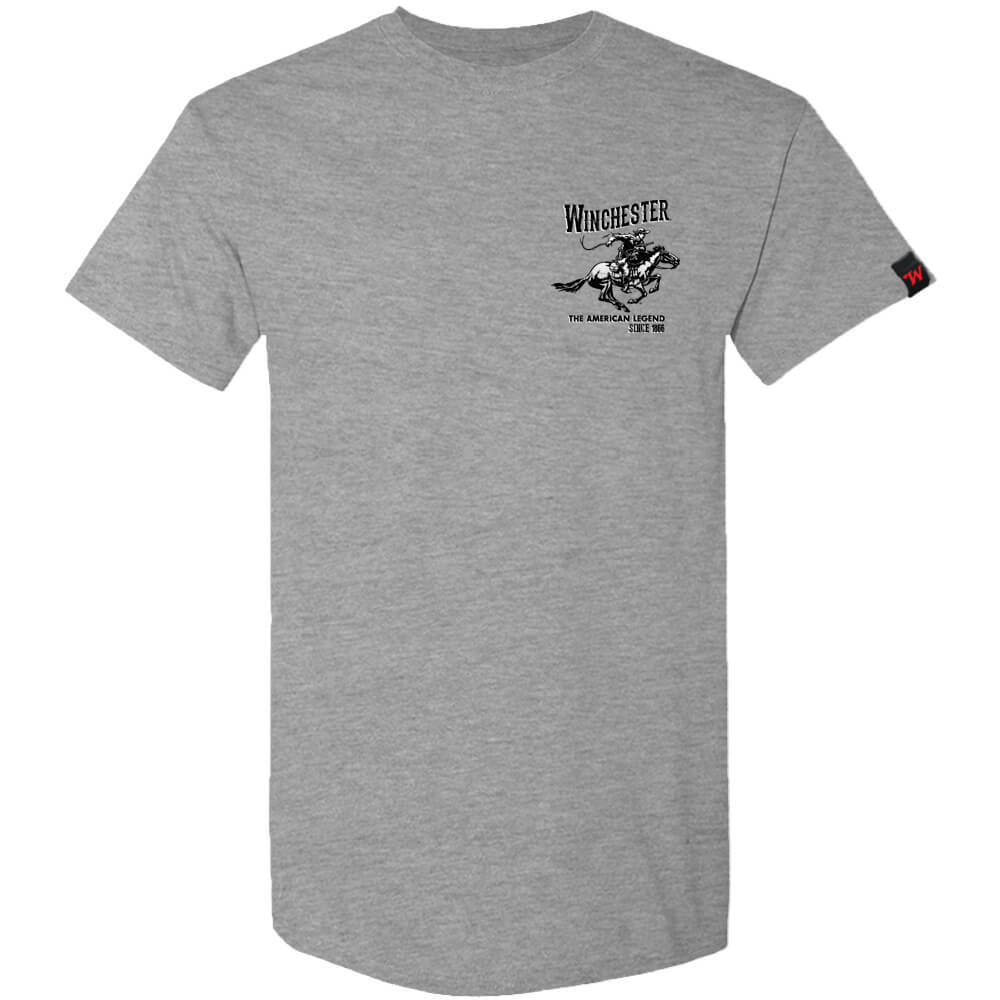 Winchester Pro - Vintage Horse and Rider Mens T-shirt gallery