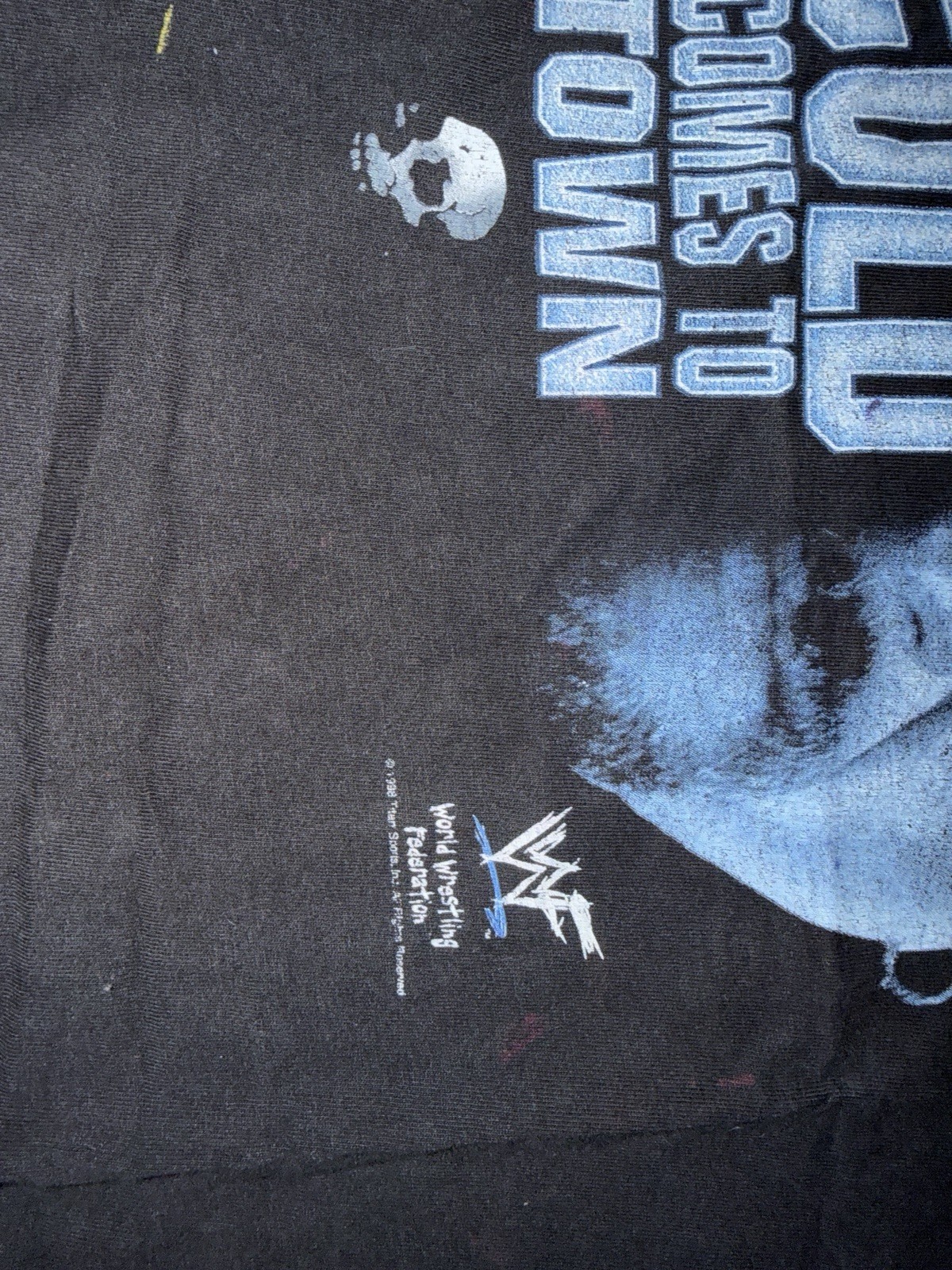 WWF WWE Stone Cold Hell Raiser Vintage 90s Shirt Attitude Era Wrestling gallery