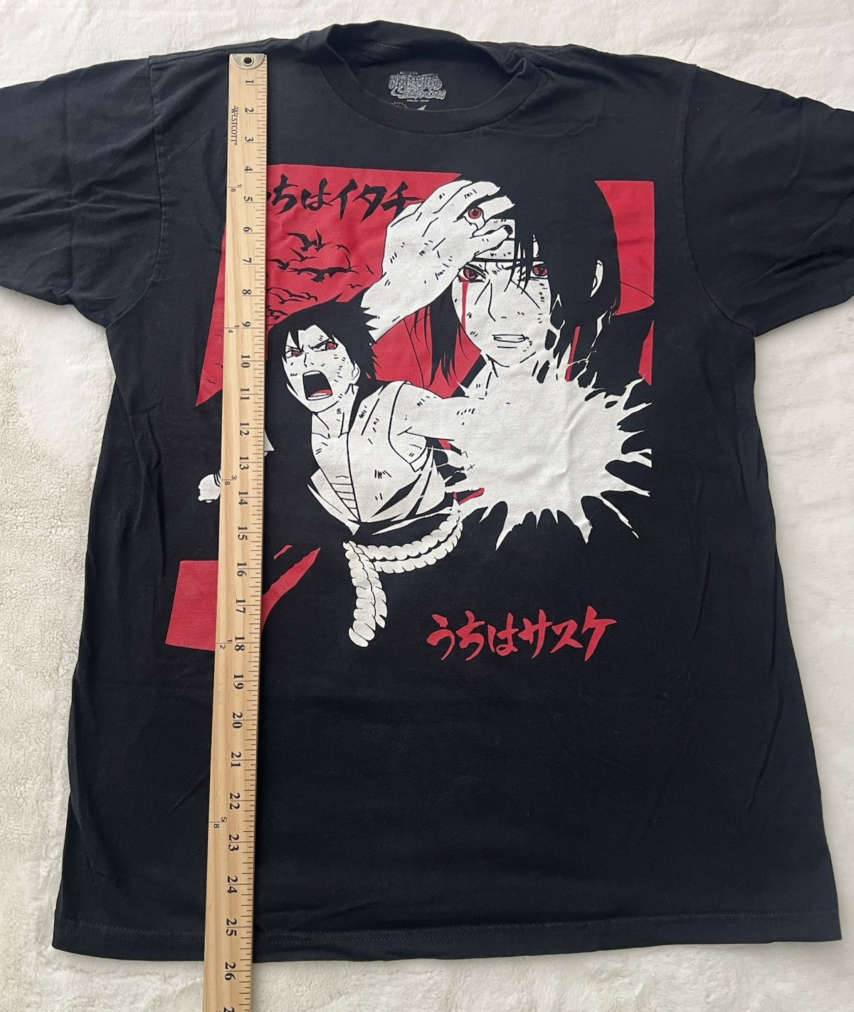 Ripple Junction Naruto Shippuden T Shirt Mens Medium Black Anime Graphic Tee gallery