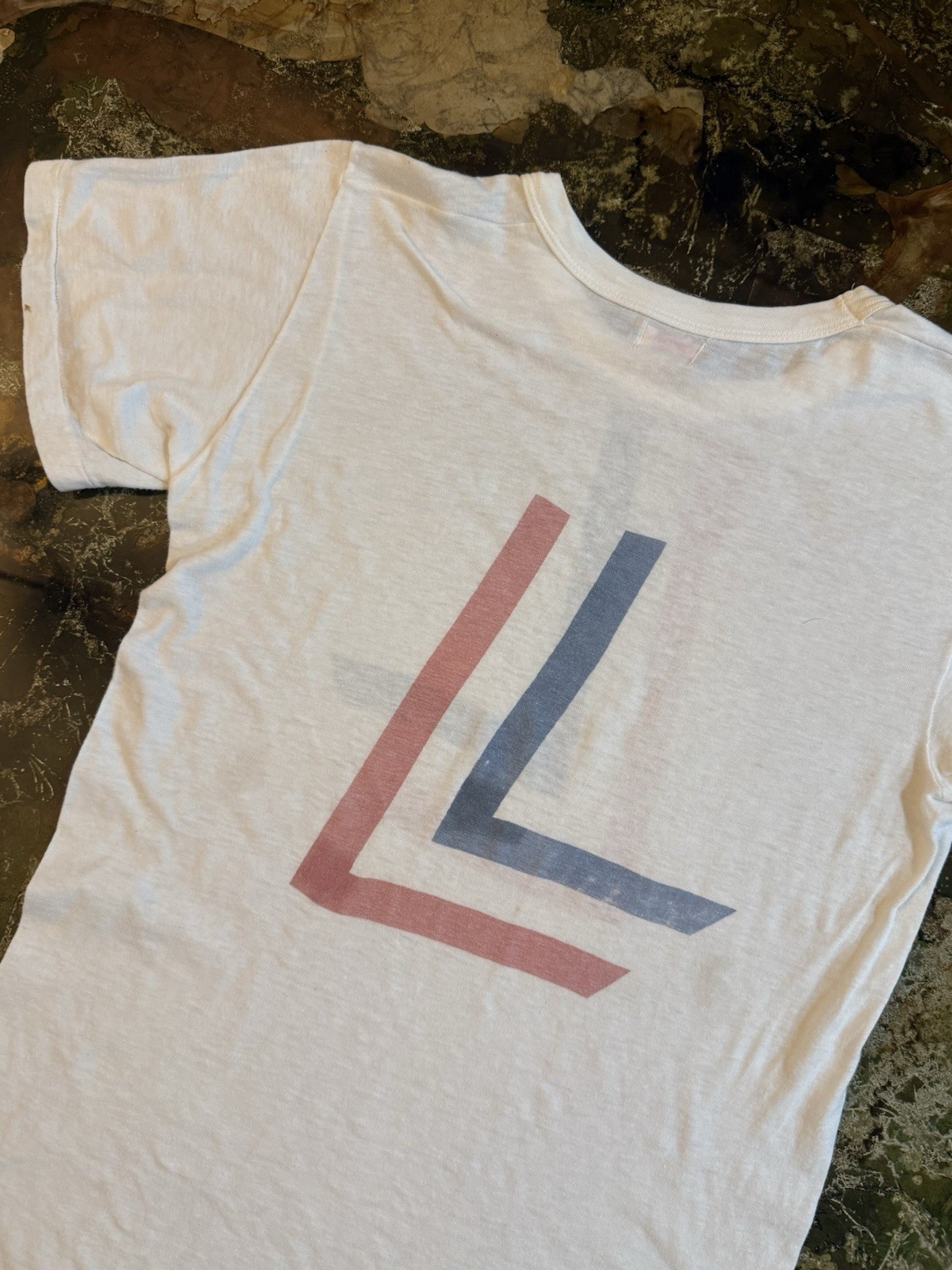 Vintage 40s-50s WH Brine Co Rowing T-Shirt 18.5”x26” Tee gallery