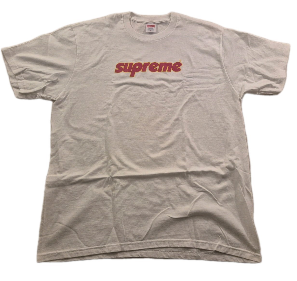 Supreme Pinline Tee White SS24 Logo T-Shirt Men’s Size Xl NWOT