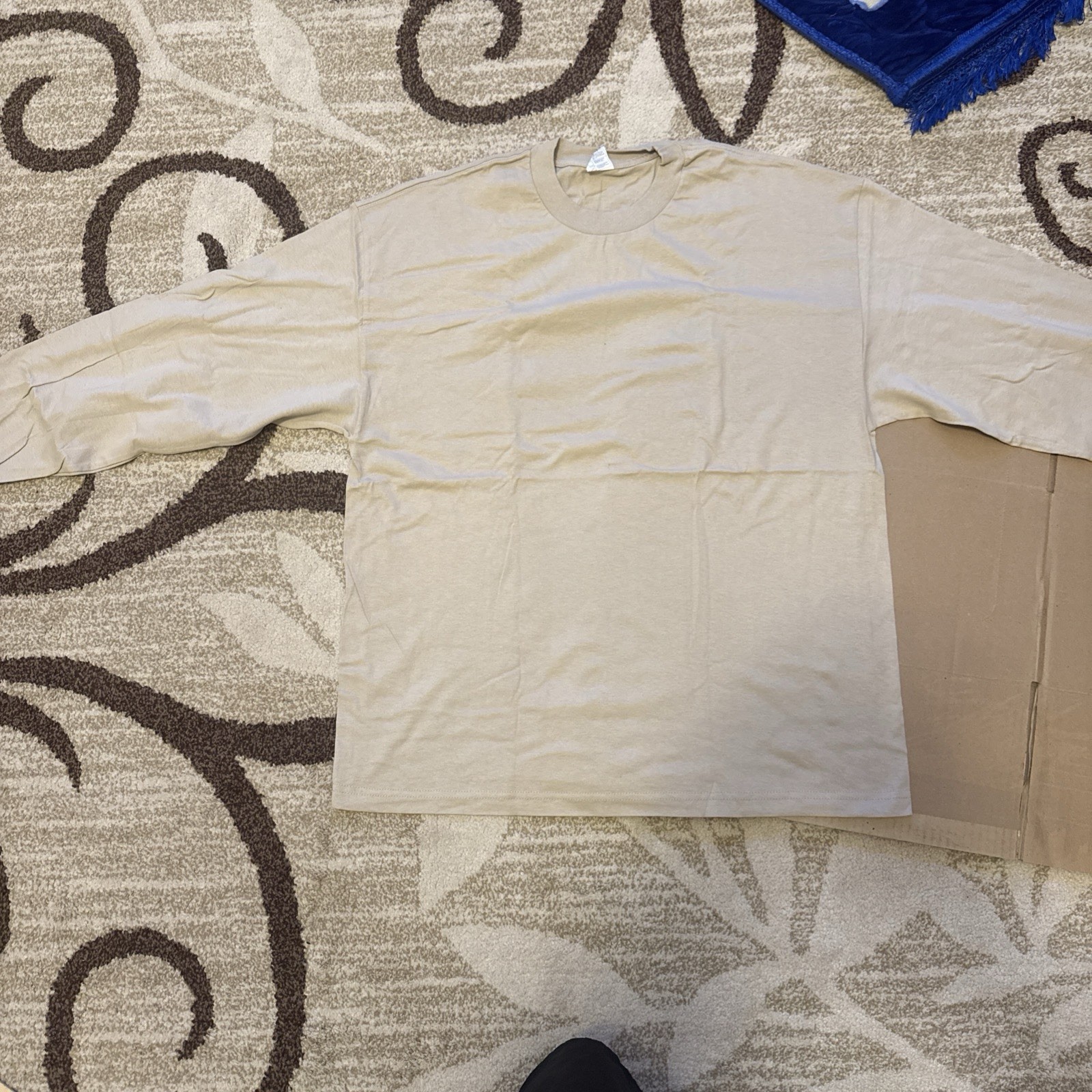 2xL Beige 5 PACK AAA 1301 ALSTYLE MENS PLAIN SHORT SLEEVE T SHIRT CASUAL SHIRTS gallery