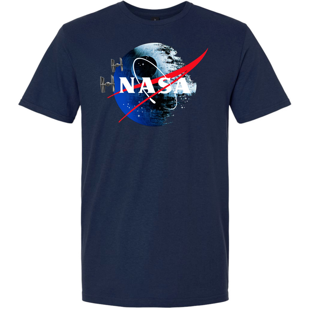 The Death Star NASA T Shirt 100% Ring Spun Cotton Gift New gallery