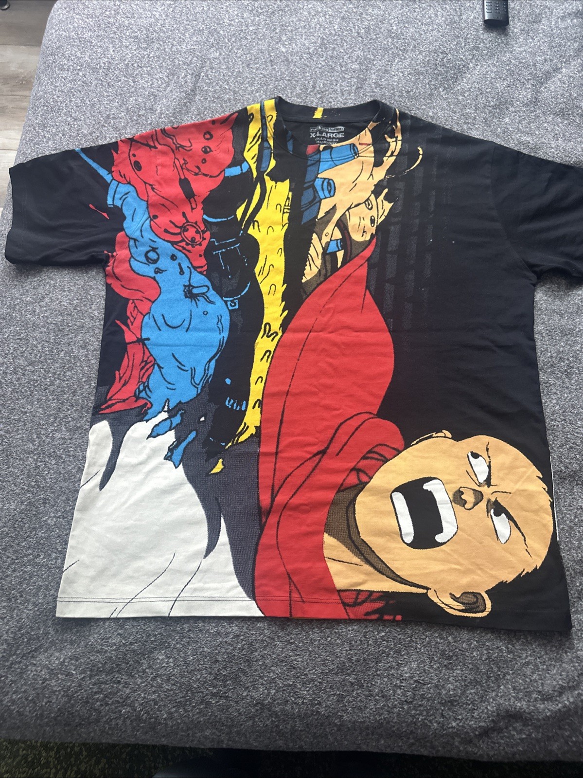 Akira Rucking Fotten All-over Print Tetsuo Shirt Anime Size XL