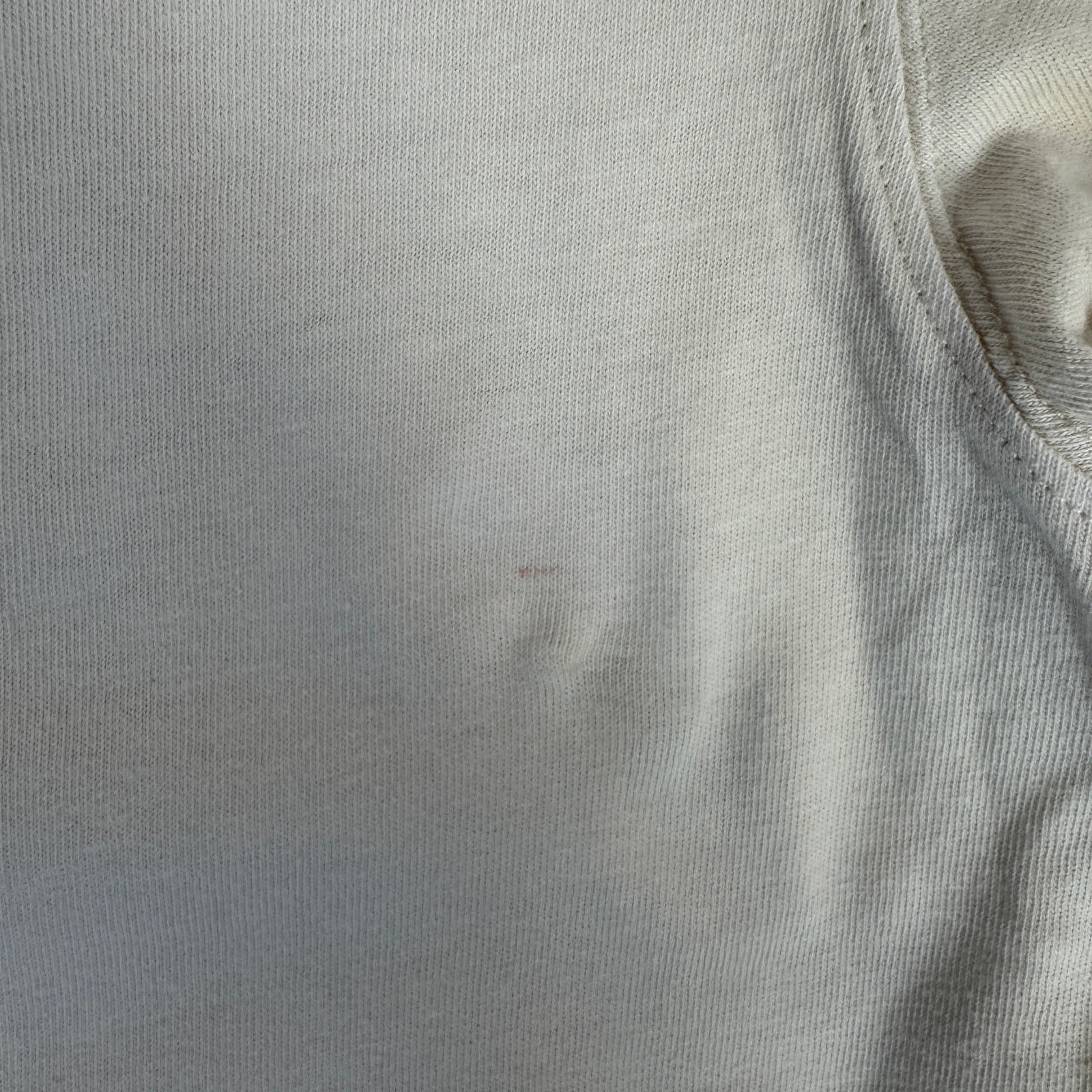 J.Crew Vintage Short-Sleeve Henley Shirt Men L Cream Crewneck CG175 Cotton Blend gallery