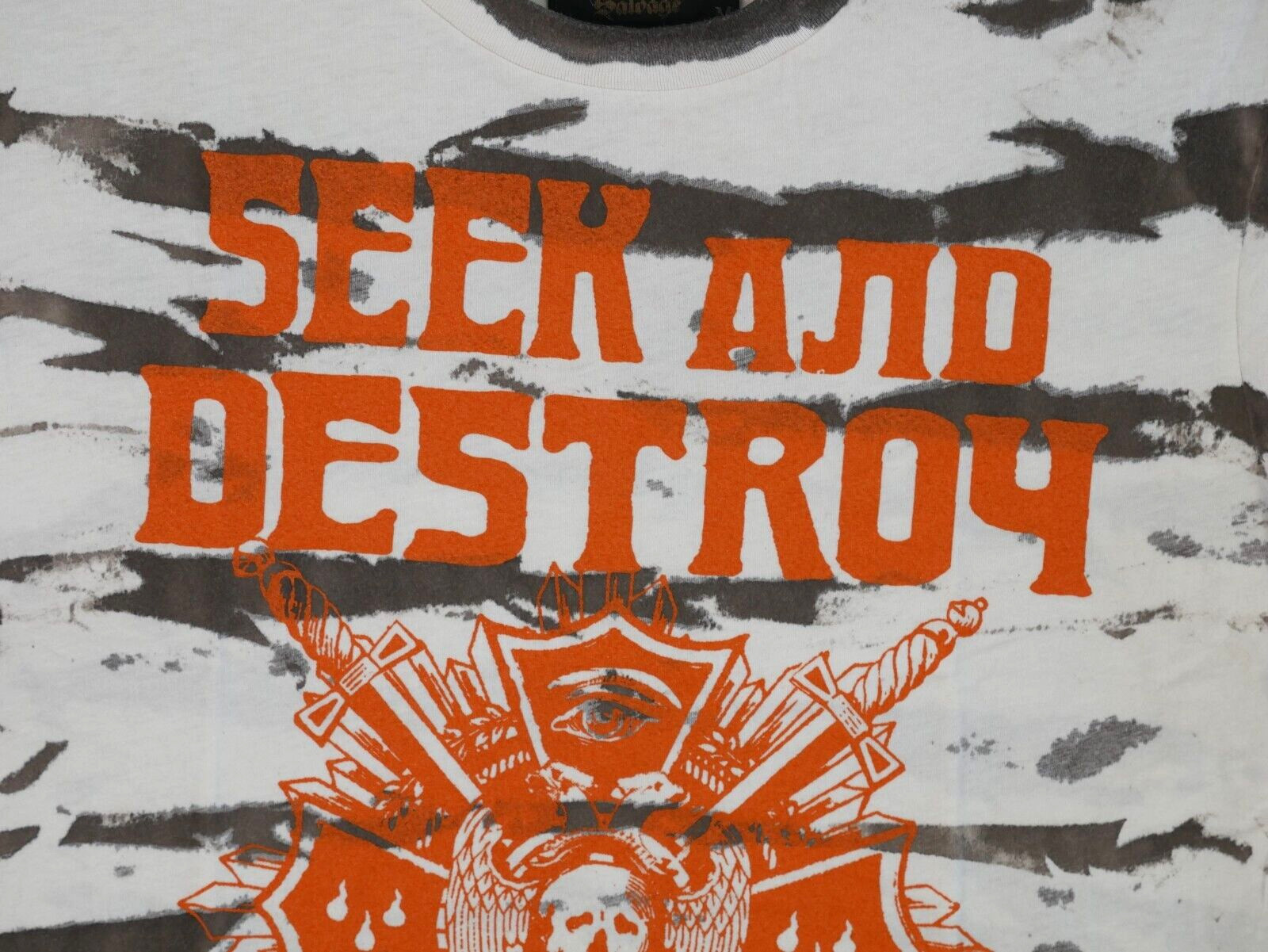 Genuine Vintage Salvage Brand T Shirt "SHOGUN" Rust V51T425 Size M gallery