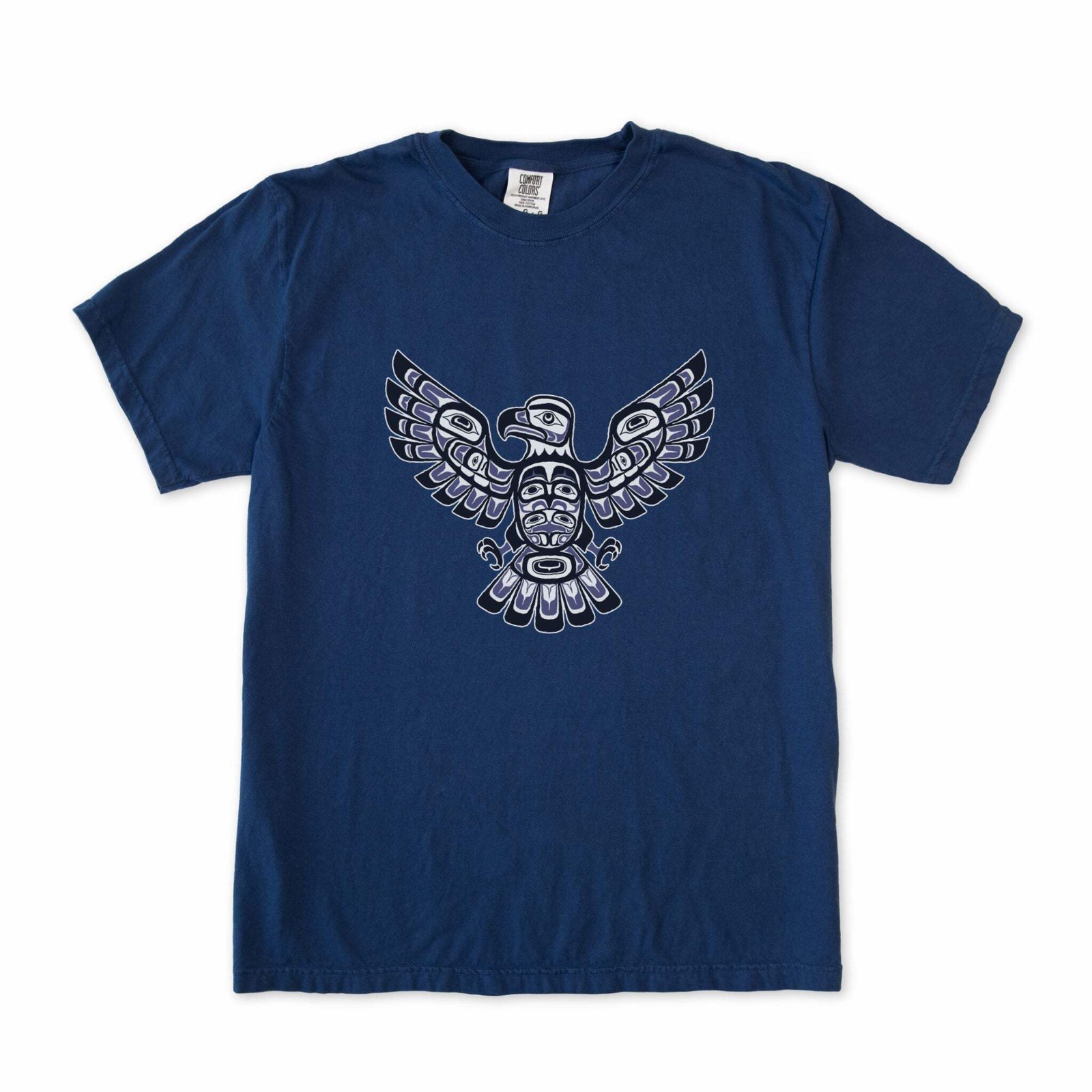 Haida Eagle Formline Art T-Shirt | Indigenous Northwest Coast Graphic Tee Tshirt gallery