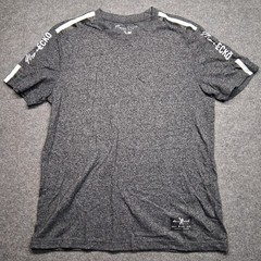 marc ecko tee shirt cut a sew mens large gray