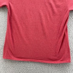 Boston Massachusetts Tee Men Large L Red Big Graphic Spell Out Casual Travel