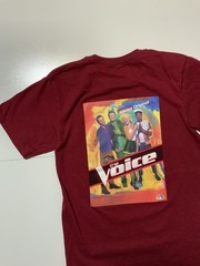 NBC The Voice Pharrell Williams Adam Levine Christina Aguilera Blake T-Shirt SM