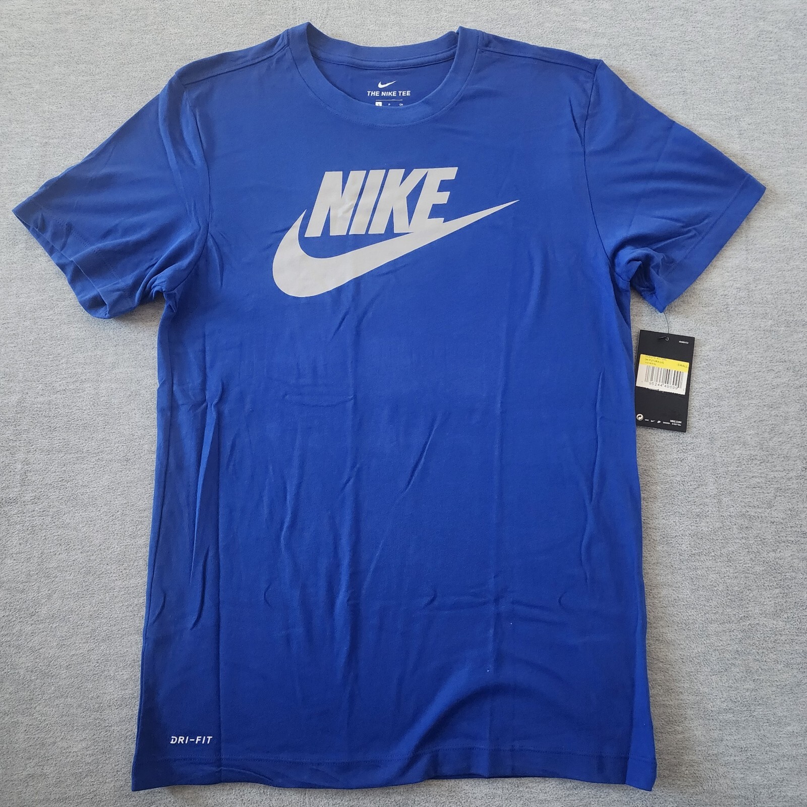 Nike Shirt Mens Small Blue Dri-fit Shirt DO8376-417