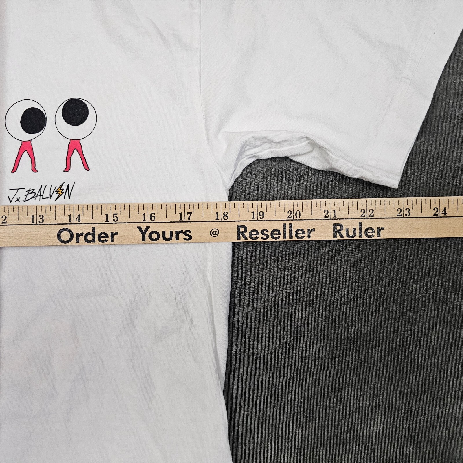 J. Balvin x Friendswithyou T-Shirt Men Small White Friends With You Smiley Tee S gallery