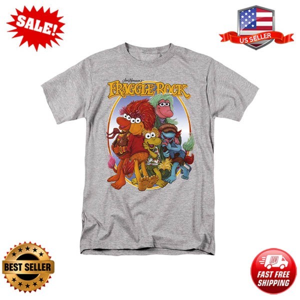 Fraggle Rock Group Hug Men’s T-Shirt S-5XL Officially Licensed Jim Henson Tee