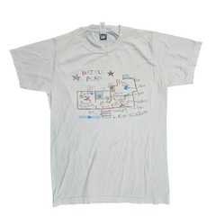 20th Century Fox Home Alone Mens S White Battle Plan Kevin McCallister T-Shirt