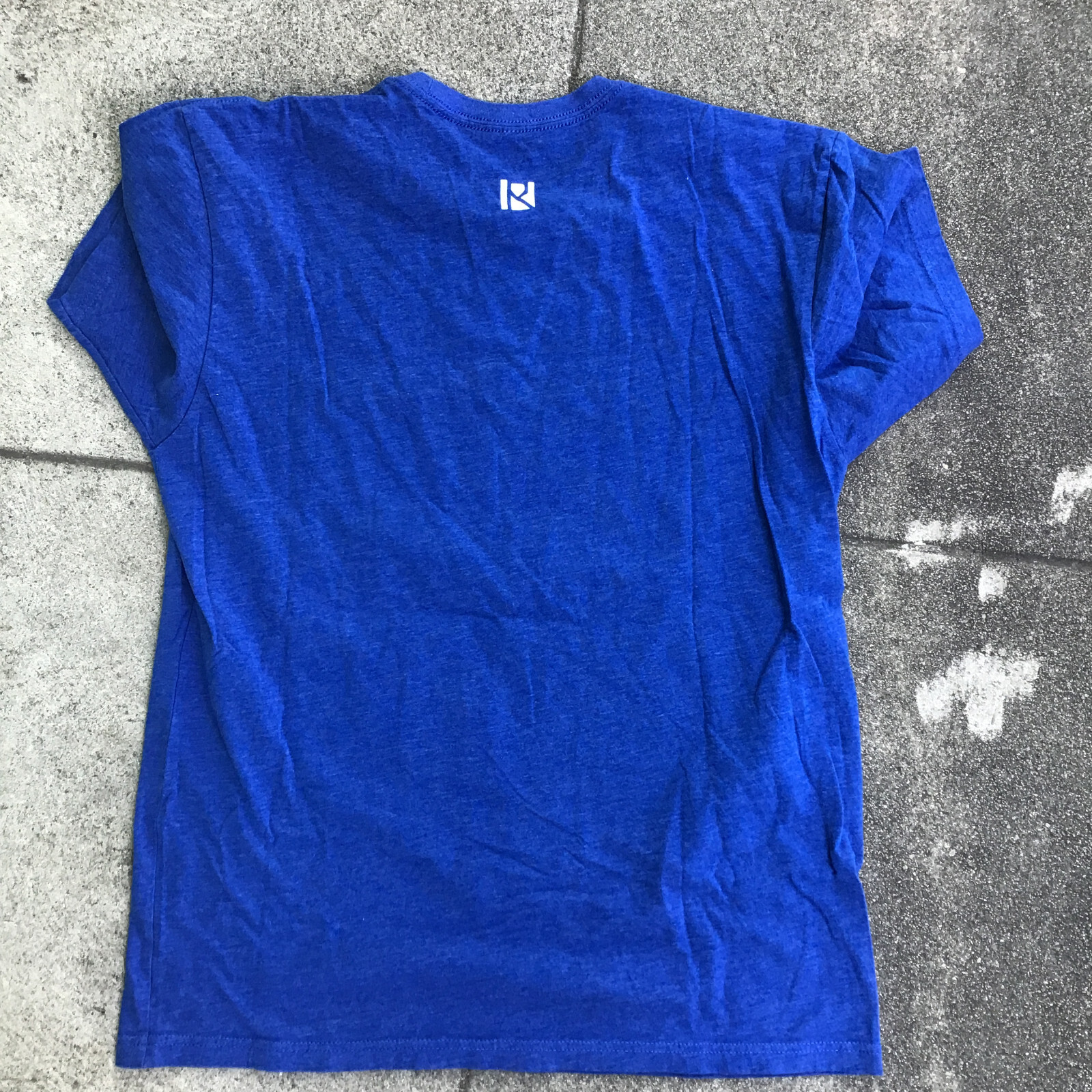 Routine Men Large Short Sleeve Shirt Blue Wendy Peffercorn Is A Dime Baseball gallery
