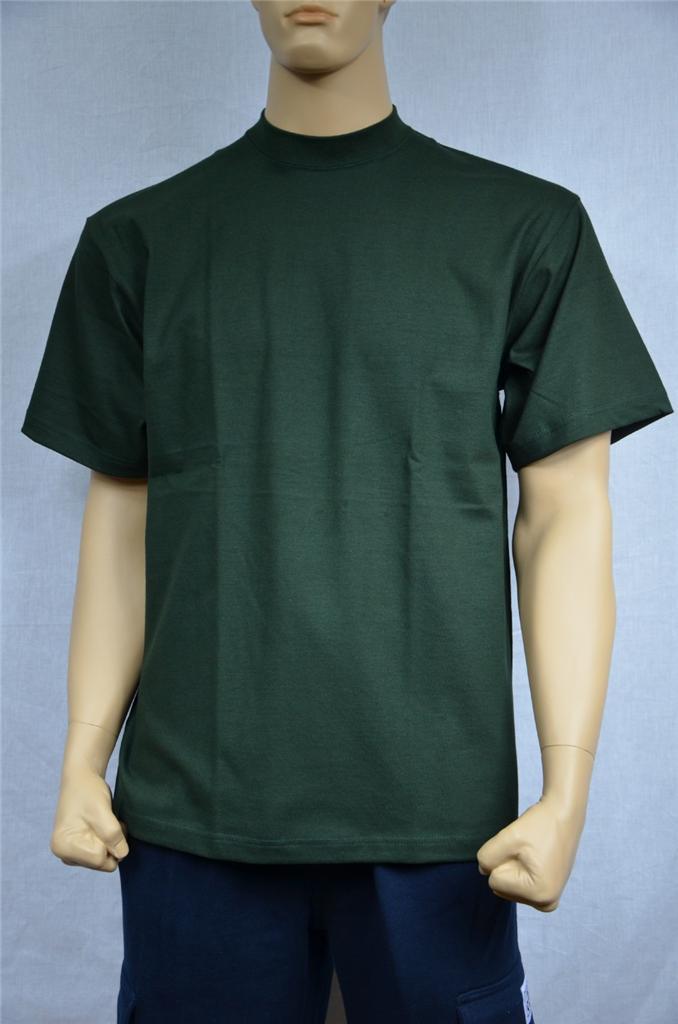 3 NEW SHAKA WEAR SUPER MAX HEAVY WEIGHT T-SHIRTS FOREST GREEN TEE PLAIN S-5XLT gallery