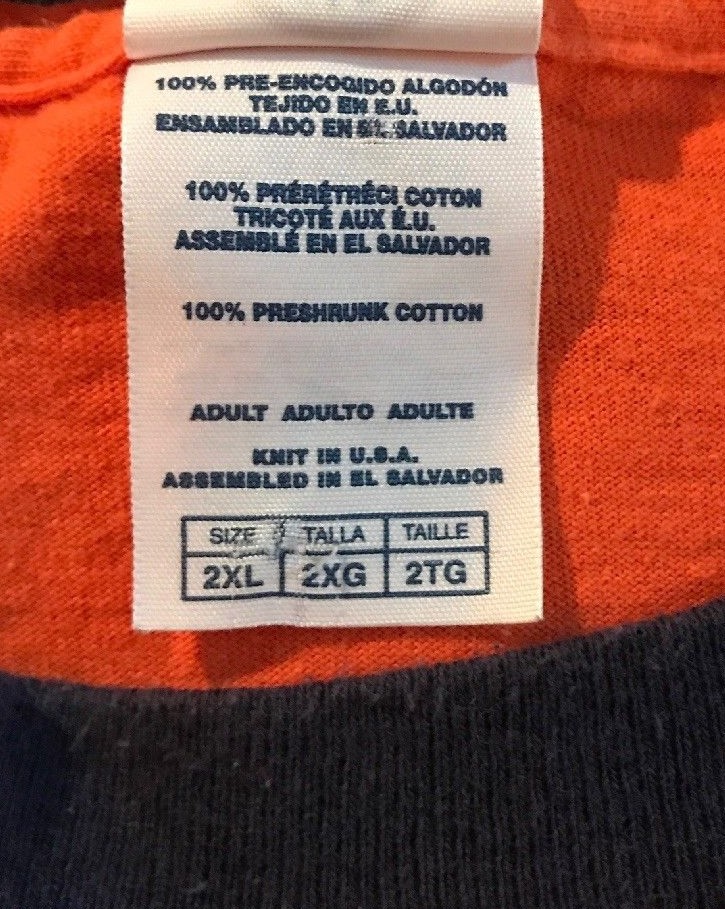 Budweiser This Bud 4 U Orange Delta Pro Weight Men's T Shirt 2XL Vintage VGC gallery