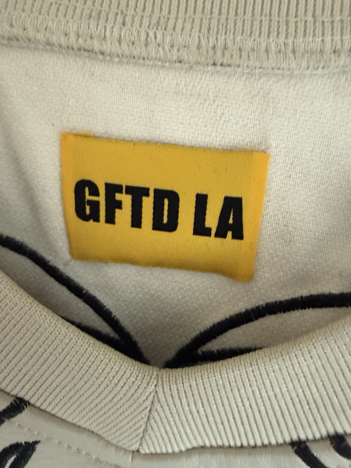 GFTD LA-Bone Graphic Embroidered Tee Faux leather Set 2XL GFPFW25-70 gallery