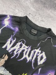 Vintage Naruto Shippuden Sasuke Shonen Jump T-Shirt Rare Tee Hype Size L