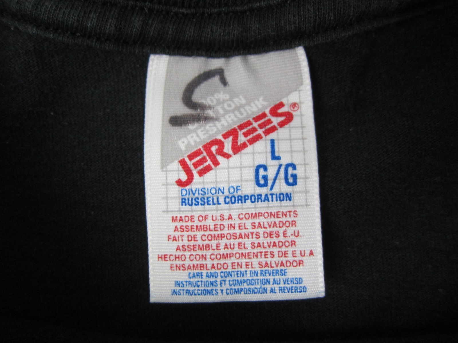 Vintage Funny Shirt Mens Large Black Attitude Quote Quit Talking USA 90s Jerzees gallery