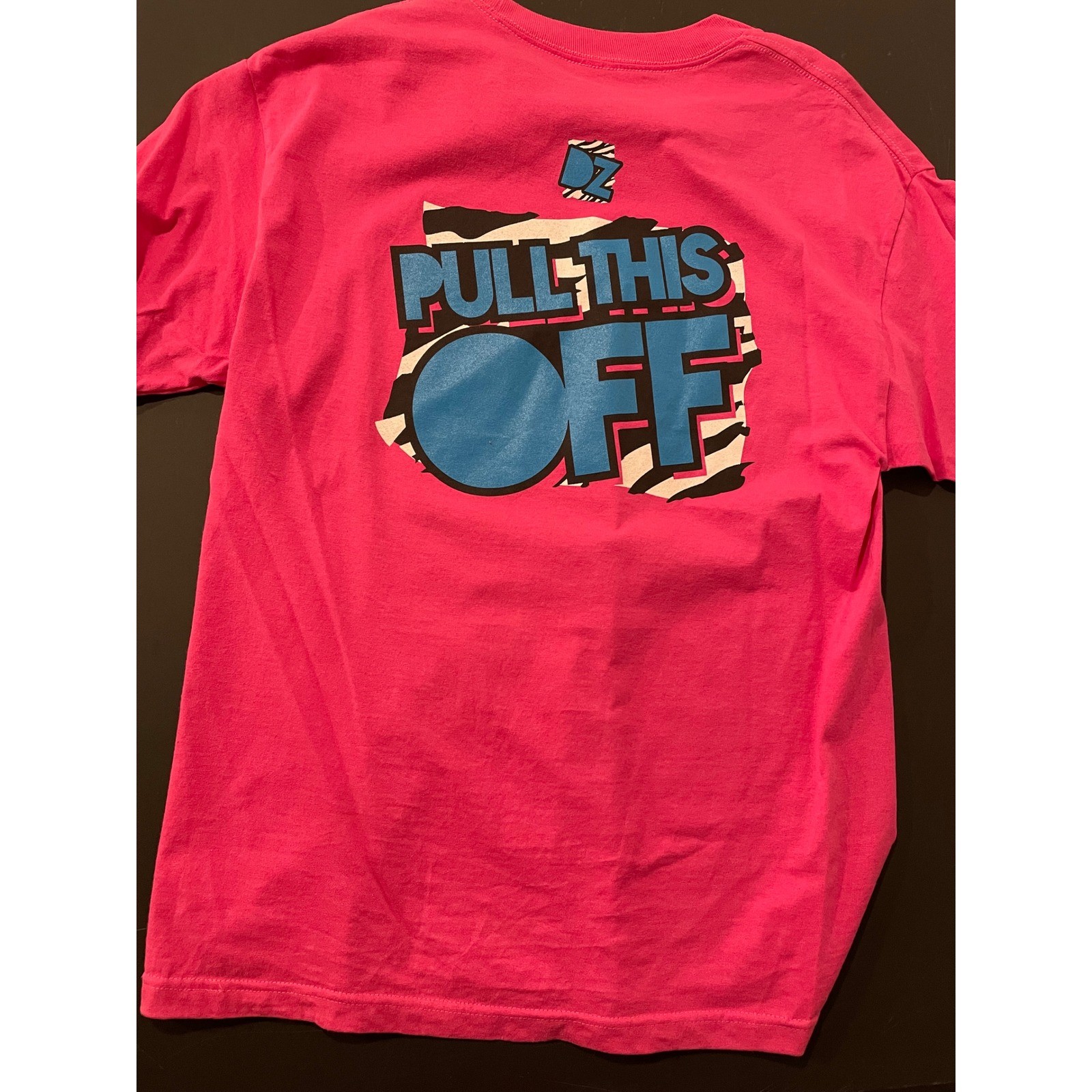 WWE Authentic Wear You Wish You Could Pull This Off Pink T Shirt Large gallery