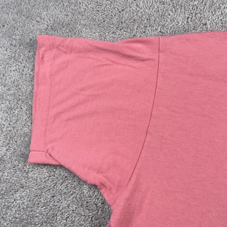 VINTAGE Islander Shirt Mens Large Pink Tropical Fish Sea Life Single Stitch USA gallery