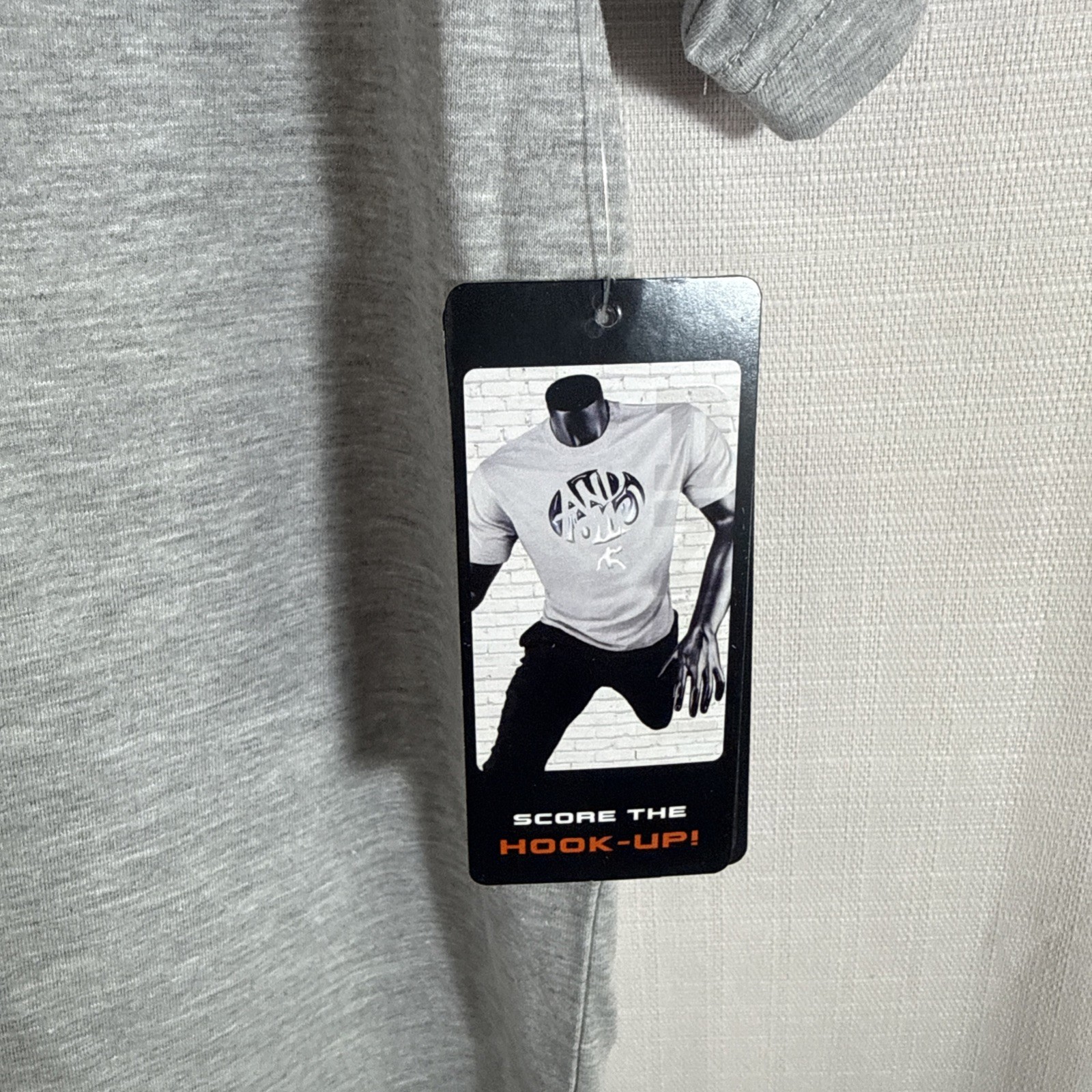And1 Heather Gray T-Shirt Men Basketball Tee Crew Neck Size Large NWT gallery