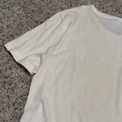 Authentic GUCCI Logo Mark Pattern Size M White Short Sleeve T-Shirt