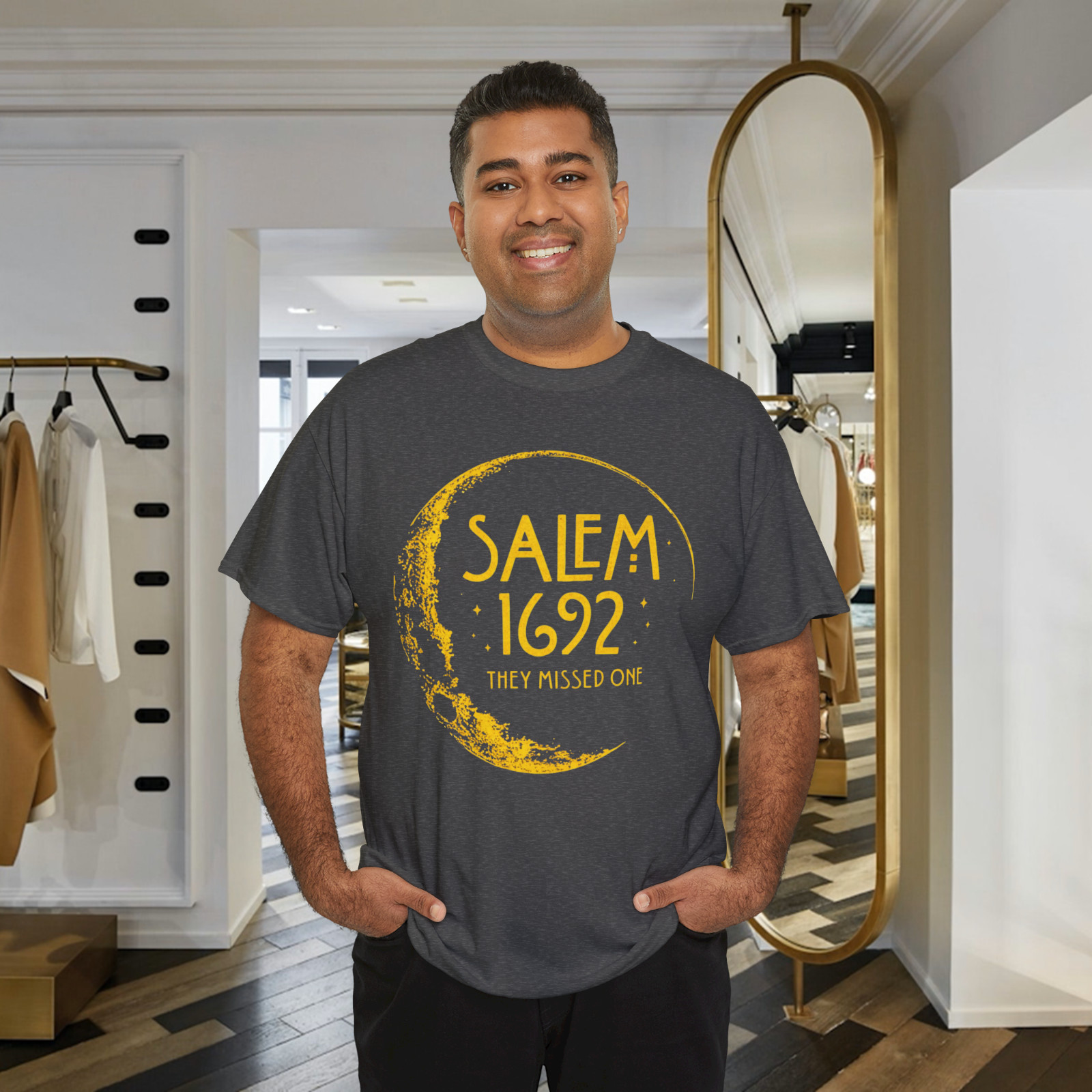 Salem 1692 – They Missed One Graphic Tee Shirt
