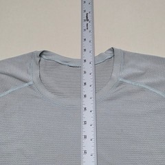 Lululemon Metal Vent Tech Short Sleeve T-Shirt Men XXL Grey Training Fitted Tee