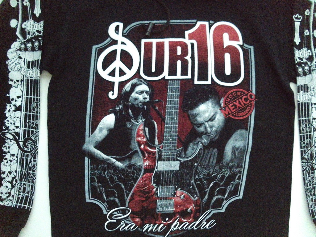 SUR 16 SHIRT,EL TRI HARAGAN LIRAN ROLL INTERPUESTO ROCK URBANO BANDA BOSTIK gallery