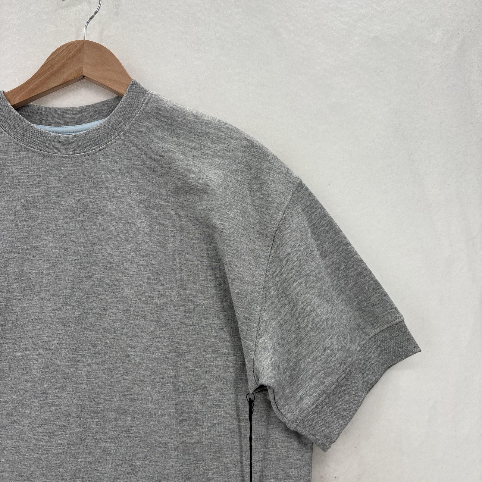 Amongst Others Shirt Mens Small Gray Drop Shoulder Boxy Fit Crewneck Tee NWT gallery
