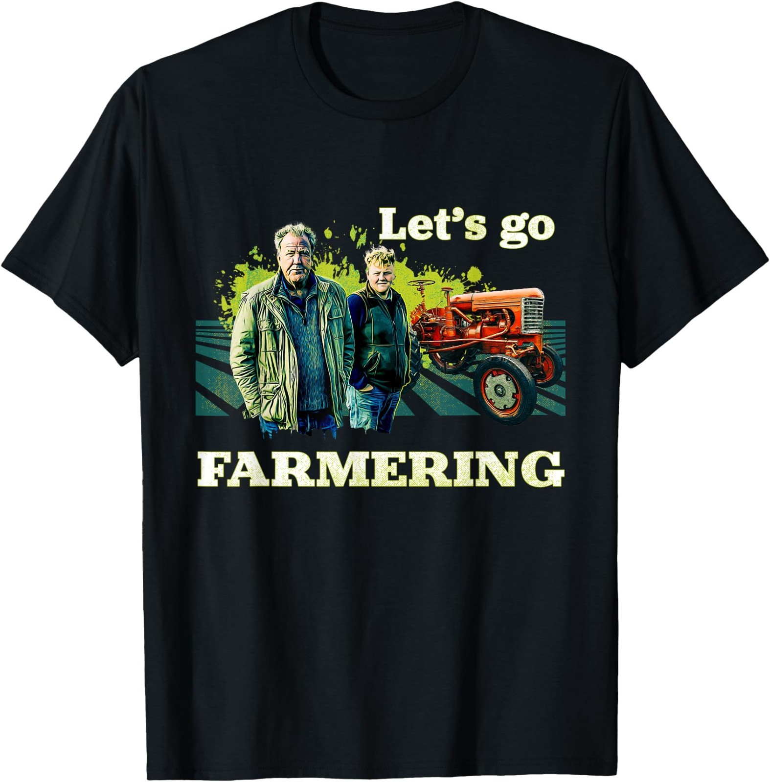 Clarkson's Farm - Let's Go Farmering T-Shirt gallery