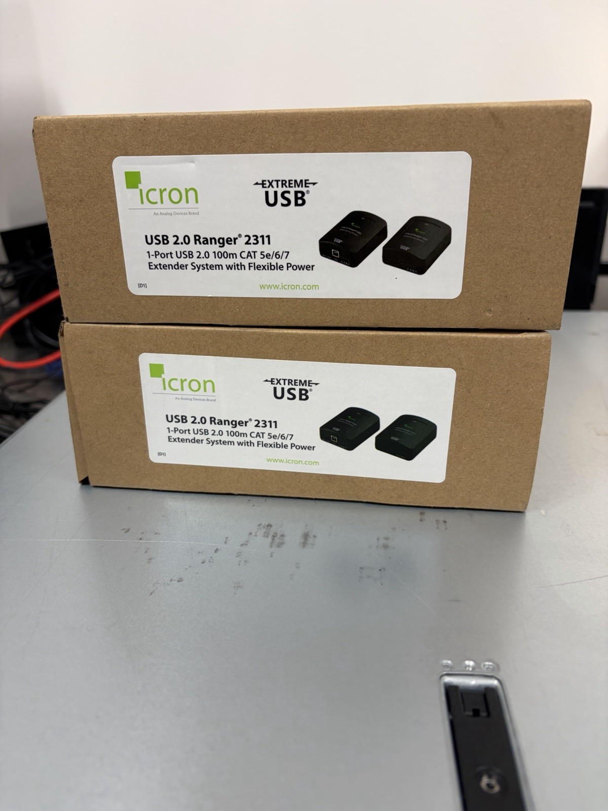Icron USB 2.0 Ranger 2311 LEX & REX Pair USB Extender over CAT5e/6/7 With Power