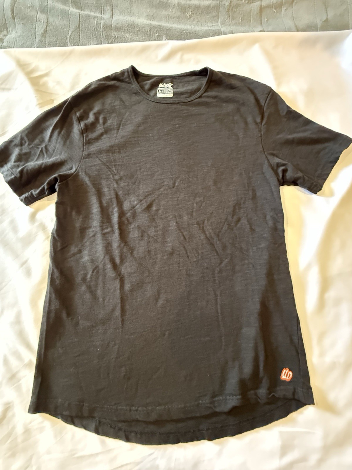 Underdog Hemp T-shirt Men’s Large Black Duraflow Bamboo Organic Cotton Tee NEW