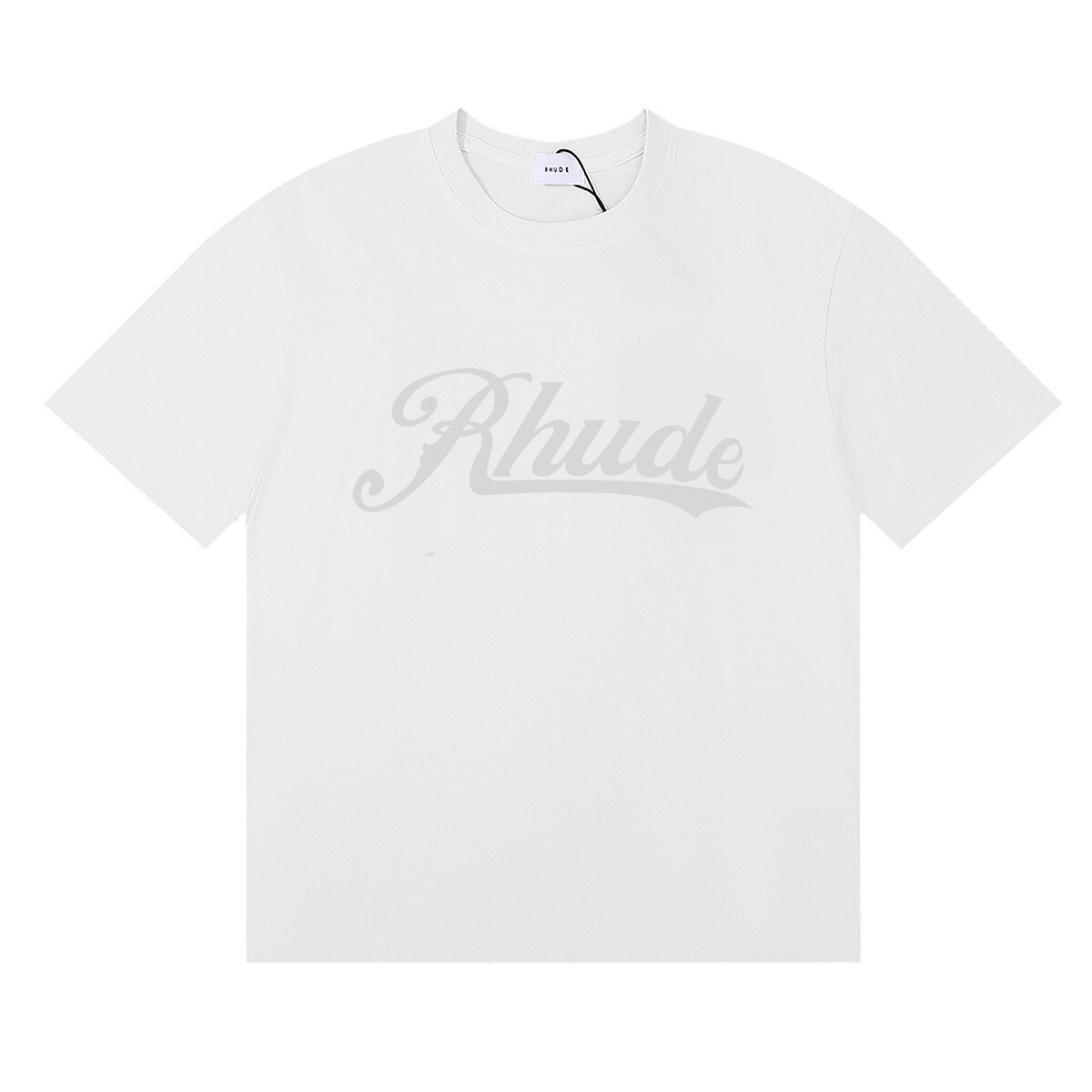 NEW RHUDE Men Women High Quality Leisure Cotton Short Sleeve POLO T-Shirt M-2XL gallery