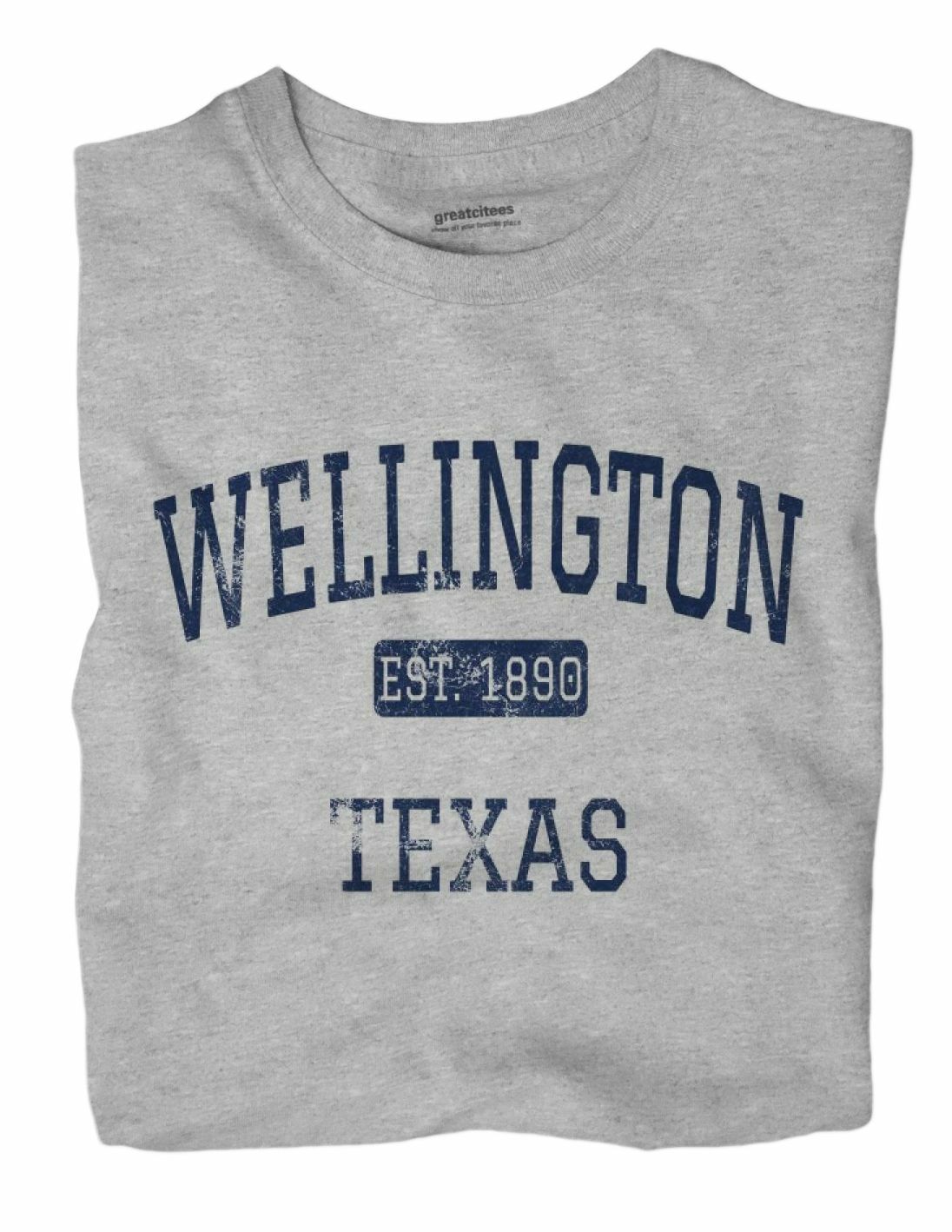 Wellington Texas TX T-Shirt EST