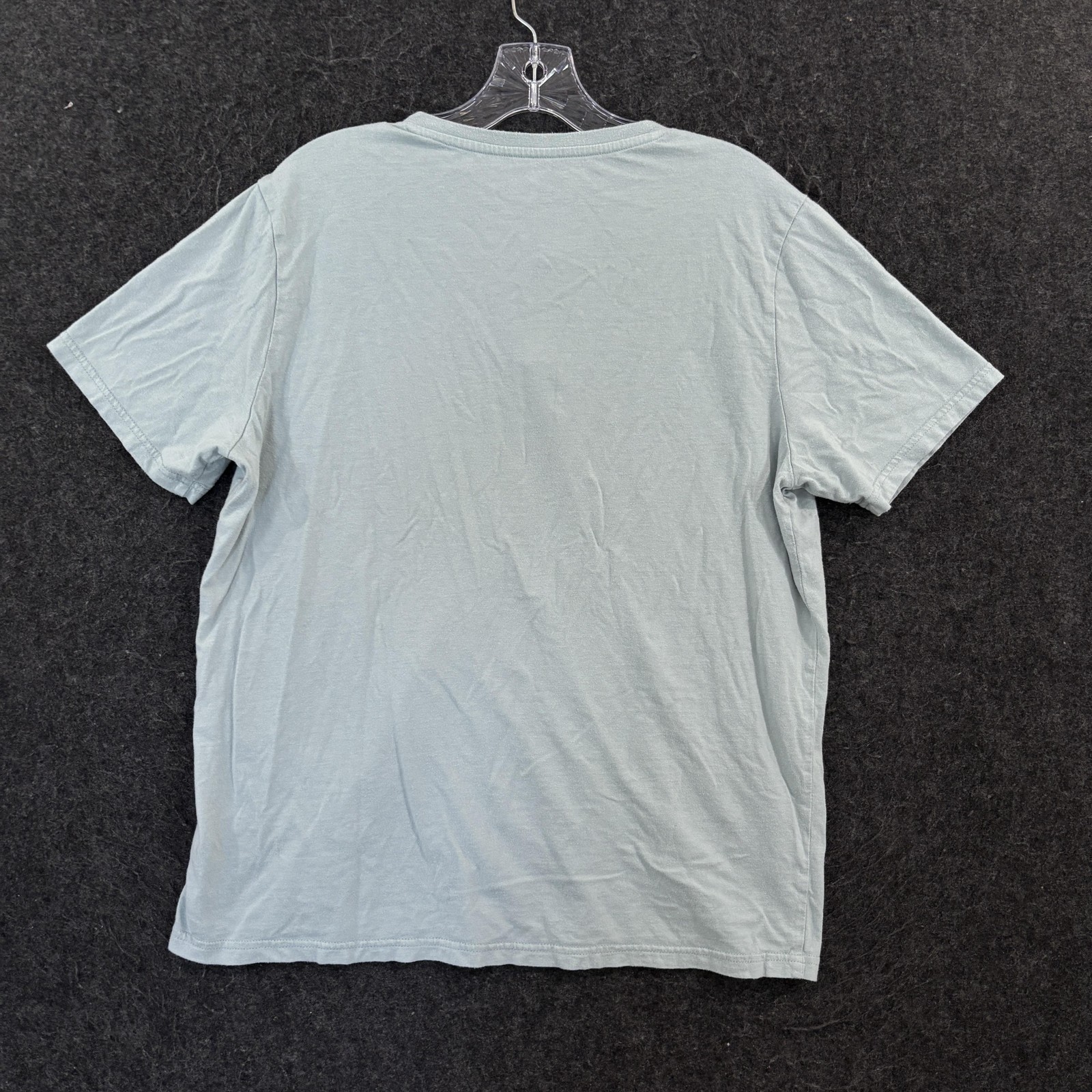 Free Fly Heritage Henley Shirt Men's Medium Light Blue Bamboo Soft Summer Tee gallery