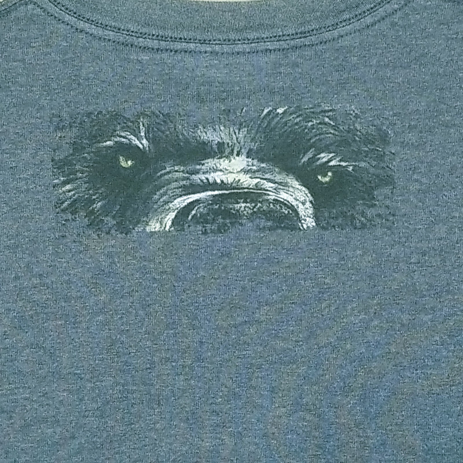 Realtree Shirt Men Medium Blue Gray Supreme Predator Grizzly Bear Graphic Tee gallery
