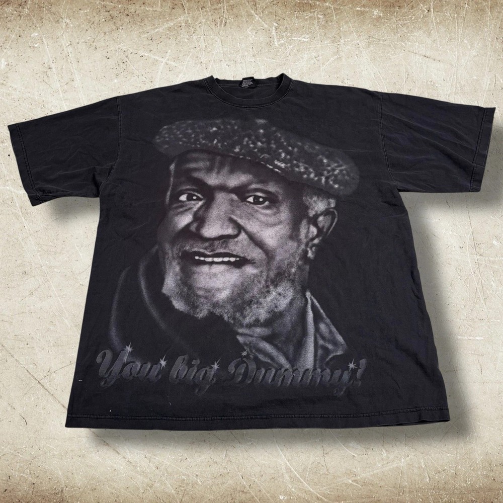 Vintage Redd Foxx Samford And Son Big Face T-Shirt