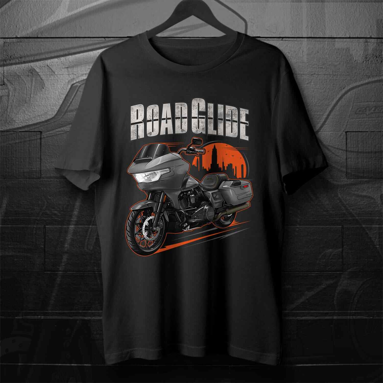 Harley Davidson Road Glide CVO 2023-2024 Motorcycle T-Shirt for Bikers gallery