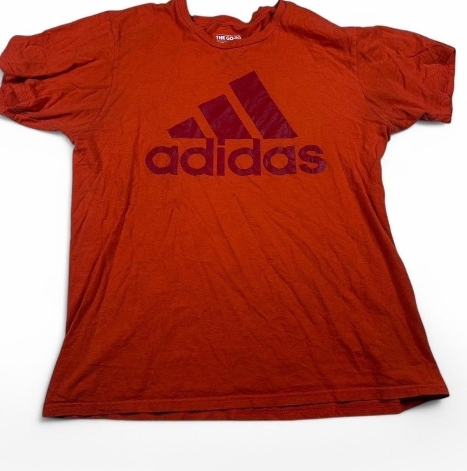 Adidas “Go-To Tee” – Orange (Size L) Good Condition gallery
